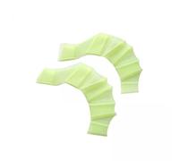 Okiyakusama 5 Pares Aletas de Mano Natación Guantes Palmados Silicona Paletas Entrenamiento Función Webeada Mejora Adecuado para Piscina Interior Playa, 6 Piezas