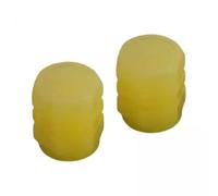 Okiyakusama 6 Piezas Tapones de Válvula Luminosa Neumático Coche de Vástago Sombreretes Brillantes Accesorios Rueda Goma Duradera Cierre Manual Prolonga Vida, 2 piezas