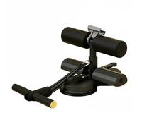 Okiyakusama Abdominal Máquina Ejercicio Dispositivo Sit Up Asistente Entrenamiento Succión Espuma Manganeso Acero Apto para Fitness en Casa Adultos Rutinas de, Negro, Negro Elegante