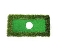 Okiyakusama Alfombrilla Putting Chipping Verde Práctica Portátil Césped Artificial Entrenamiento Accesorios Ligero Adecuado para Piscinas Ja, Solo Tapete