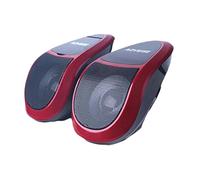 Okiyakusama Altavoces del de Audio para motocicleta, amplificador Bt de reproducción USB, profesional, alto rendimiento, resistente al desgaste, 2 piezas