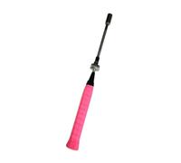 Okiyakusama Badminton Raqueta Entrenador Ejercicio Bastón Dispositivo Herramienta para Mejorar Fuerza de Dedos Y Brazos Fabricado en Madera Y Metal Adecuado para, Rosa