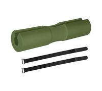 Okiyakusama Barbell Squat Pad Incluye Espuma Amortiguadora Soporte para Hombros Y Cuello Almohadilla de Barra de Fitness para Entrenamiento Funcional de Fuerza Ad, Verde