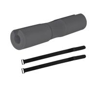 Okiyakusama Barbell Squat Pad Incluye Espuma Amortiguadora Soporte para Hombros Y Cuello Almohadilla de Barra de Fitness para Entrenamiento Funcional de Fuerza Ad, Gris