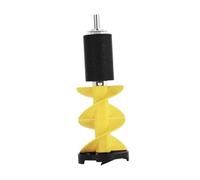 Okiyakusama Barrena para Hielo Perforador Manual Equipo Ligero Aleación de Aluminio Hoja Nylon Firme Ahorra Esfuerzo Adecuado para Pesca en Océanos Ríos Dep, 50 Cm Amarillo