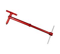 Okiyakusama Bike Alignment Tool Herramienta Multifunción para Alineación de Colgadores de Desviador Trasero con Estructura de Aluminio Y Acero Inoxidable Adecuada, Rojo