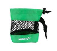 Okiyakusama Bolsa de Golf Estuche para Bolas Multifuncional Deportivo con Material Nylon Suave Y Bolsa de Malla para Facilitar El Transporte Adecuado para, Verde Pequeño