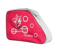 Okiyakusama Bolsa para Patines de Ruedas de Almacenamiento Maletín para Patines con Material Transpirable Cremallera Robusta Asa Ergonómica Capacidad Portátil Ade, Rojo