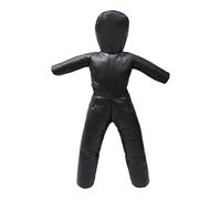 Okiyakusama Boxing Cubierta para Muñeco de Artes Marciales Juveniles en PU Desarrollar Técnicas de Grappling Lanzamiento Y Golpeo Indi, Negro