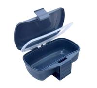 Okiyakusama Caja Porta Cebos para Pesca Caja para Lombrices Y Anzuelos Organizador Portátil PP Colgante Adecuado para Pescadores Pesca, Talla L