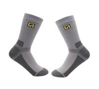 Okiyakusama Calcetines de Patinaje sobre Hielo para Niños y Niñas Confeccionados en Poliéster Confortable con Diseño Patchwork Elástico Adecuados para Patinaje, S, Blanco