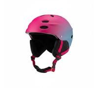 Okiyakusama Casco Protector Adulto de Esquí con Carcasa Robusta Interior Confortable Ventilación de Ajuste Sencillo Adecuado para Adultos Esquí y Snowboarding, Degradado-Morado, M【55-58CM】