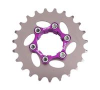 Okiyakusama Cassette Monomarcha Bicicleta Conversor Piñón Espaciador Aleación Duradera Diseño Científico Funciona con Conversión de Bujes Adecuado para Ciclismo D, 23T