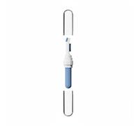 Okiyakusama Cepillo de Limpieza de Teclado Herramienta de Limpieza Kit de Mantenimiento Dispositivo Portátil Cepillo Punta Metálica Esponja Suave para Auriculares, Azul Claro, Blíster 3 En 1