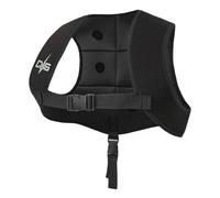 Okiyakusama Chaleco de Lastre para Buceo Chaleco Flotante de Chaleco de Peso con Neopreno y Bolsillos Arnés Ajustable Apropiado para Hombres, S or M