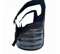Okiyakusama Equipo de para Carreras Chaleco Protector de Torso Karting sin Mangas Absorción de Impactos Estructura Ergonómica Cierre Ajustable Adecuado para , L Busto 95-105 , Talla Única