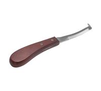 Okiyakusama Hoof Plier de Pezuñas Tijera de Recorte Herramienta de Podología Cuchillo de Pezuña con Mango Ergonómico de Madera Y Acero Inoxidable Apto Pa