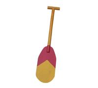 Okiyakusama Infantil Madera Utilería Paddle Boat Oar Kayak Accesorio Infantil para Cosplay Adecuado para Funciones Escolares Celebraciones Familiares Ambient, Rojo Amarillo