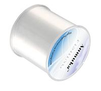 Okiyakusama Línea de Pesca Transparente Monofilamento Nylon Flexible Resistente Corte Preciso Adecuado para Pesca de Hielo Río Lago Accesorios de Pesca, 0.45mm