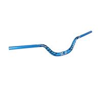 Okiyakusama Manillar de Bicicleta de Montaña Barra Extra Larga Downhill Riser Bar para BMX Repuesto de Componentes Ligero Aleación Pulida Adecuado para Descenso E, Azul 780mm