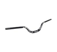 Okiyakusama Manillar de Bicicleta de Montaña Barra Extra Larga Downhill Riser Bar para BMX Repuesto de Componentes Ligero Aleación Pulida Adecuado para Descenso E, Negro 780mm