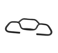 Okiyakusama Manillar de Bicicleta Manillar Mariposa de Aluminio Barra Ergonómica Componente Ciclismo Robusto Adecuado para Paseo Aventura Ruta, 1 Unidad