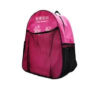 Okiyakusama Mochila para Patines Maletín para Patines Bolso Portaequipaje Organizador de Botas de Esquí Tela Oxford de Idóneo para Acomodar Niños a, Rosa