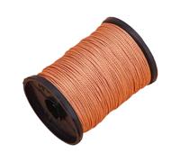 Okiyakusama Nylon Hilo de Atar Invisible Cordón con Cera para Costura a Mano Material Fuerte Y Suave Adecuado para Artesanía Calzado Y Actividades de Pesca, MarrÓn