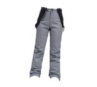 Okiyakusama Pantalón de Esquí Mujer con Ganchos Pantalón Largo Térmico Impermeable para Snowboard Outdoor Pantalón Aislante Adecuado para Paseos Y, M