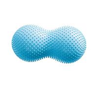 Okiyakusama Peanut Ball Balón de Pilates Inflable con Bomba Pelota de Ejercicio Estable Asiento Sensorial para Niños Inquietos Pelota Ergonómica para Madres, Azul