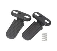 Okiyakusama Pedales Traseros para Bicicleta, Estriberas Traseras, Accesorio Antideslizante, Placas para Los Pies Portátiles.