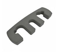 Okiyakusama Placa de Peso Accesorio para Máquina de Gimnasio Adaptador de Bloque de Peso Diseño Práctico Material Sólido Función de Ajuste Apropiada para, Gris