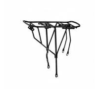 Okiyakusama Portaequipajes para Bicicleta Resistente con Portabultos Estante Trasero Parrilla y Soporte Metálico Construcción de Acero Adecuado para Transporte y, Agujero Grueso-l