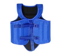 Okiyakusama Protector de Pecho de Karate Adultos Equipo Deportivo Chaleco Protector Resistente Acolchado Seguro Multifunción Protección Ligera Adecuado para Entre, Azul