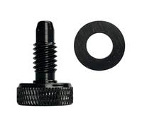 Okiyakusama Protector Inferior de Taco de Billar Tapón de Cola Junta de Goma Almohadilla Protector Acabado en Aluminio Adecuado para Escuela Reemplaz, Style B