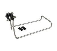 Okiyakusama Rack de Bicicleta Resistente Portaequipaje Accesorios de Acero Inoxidable Estructuralmente Estable Función Antióxido Instalación Adecuado para, Montaje de Tija de Sillín