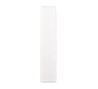 Okiyakusama Racquet Head Sticker Cinta Protectora de Marco Raqueta de Tenis Squash Bádminton Banda PU Suave Elástica Adecuada para Entrenamiento Personal Juegos a, Blanco