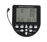 Okiyakusama Rowing Machine Counter Temporizador para Remo Digital de Ejercicio Medidor de Bicicleta Material Fácil Lectura Adecuado para
