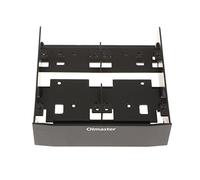 Okiyakusama Soporte de Montaje HDD Adaptador para Bahía 5.25 a 3.5 y 2.5 Bastidor Disco Duro Marco para Ssd Kit Instalación Plástico Resistente Compatible con