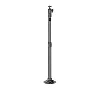Okiyakusama Soporte para Proyector Montaje Universal Techo Pared Ajustable Resistente Instalación Fácil Estructura Metálica con Tubo Telescópico Adecuado para Sal, 60 a 120cm