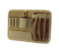 Okiyakusama Tablero Organizador con Bolsa Divisor Accesorio Antideslizante de Tela Oxford Adecuado para Uso Escolar Trabajo Diario Deportes Aventura, Caqui