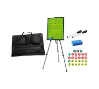 Okiyakusama Tablero para Entrenadores de Fútbol con Soporte Plegable, Cartuchos de Fútbol