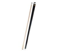 Okiyakusama Taco de Billar Palo Profesional Barra Madera Sección Dividida 13mm Conector Metálico Adecuado para Hombres Mujeres Aficionados Juego Clubes Privados R, Negro