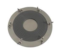 Okiyakusama Tent Jack Kit Antidesgaste con Cubierta Silicona Base Redonda Resistente Aplicación Multiuso Adecuado para Camping Invernadero Cabinas Barcos, Gris