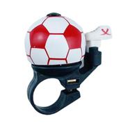 Okiyakusama Timbre para Bicicleta Infantil con Campana Decorativa Niño Niña Compatible con Manillar de 22mm Sonido Claro Material Resistente Adecuado para Ciclism, Rojo
