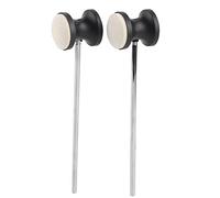 OKJHFD 2 Piezas Batidor de Pedal de Tambor, Mazo de Pedal de Tambor Pieza de Repuesto Accesorios para Instrumentos de Percusión Accesorio de Rendimiento