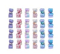 OKJHFD 24Pcs Pet Rubber Band Dog Cat Grooming Accessories Pet Bow Tie Bowknot Random Color Cute Puppy Dog Small Bowknot Hair Bows