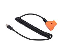 OKJHFD Cable de alimentación de Resorte Universal Cable de alimentación de Carga rápida, Cable Flexible de alimentación USB C a Dispositivo de Tableta de teléfono móvil D Tap para Accesorios