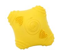 OKJHFD Juguetes para Masticar para Perros, Juguete de Goma para Masticar para Mascotas, diversión interactiva, Alta resiliencia, Resistencia a Las mordeduras, molienda de Dientes, (Amarillo)