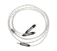 OKJHFD Mejore Su Experiencia De Audio con El Cable De Auriculares Mejorado De 36 Núcleos - Cable De Repuesto Plateado para Sennheiser HD414 HD650 HD600 HD580 HD25 HD535